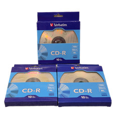Verbatim CD-R 700MB 52x 80 min Recordable Discs - 30 Pack (3 x 10-Packs) picture