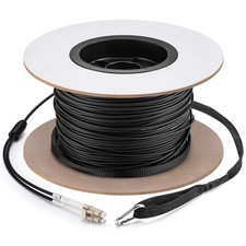 500ft (150 Meters) OM3 Fiber LC to LC Multimode Outdoor Armored Fiber Optic C... picture