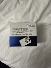 Genuine Datacard Color Ribbon YMCKT 806124-104 New Sealed Inner Packaging picture