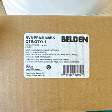 Belden RVMPPA2U48BK REVConnect 48-Port 2U Angled Modular Patch Panel NEW picture