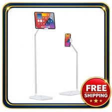 Floor Stand for Tablets Adjustable Height Universal Holder for Bed Sofa picture