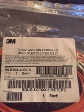 LC-LC Duplex Multimode Cable 62.5/125um Plenum 2 mm 3 Meters T12 picture