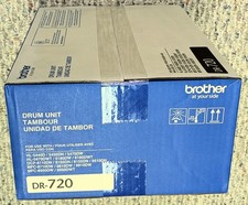 Brother genuine DR-720 drum unit, new in box, with bonus partially used toner picture