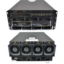Brocade BR-MLXE-4-MR-M-AC 3xHigh Speed 2x24 RJ45 1x24 SFP 2x Mgmt 80-1006870-XX picture
