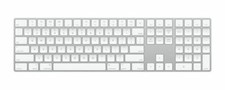 Apple Magic (MQ052LL/A) Wireless Keyboard with Numeric Pad - Silver picture