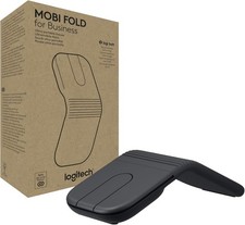 Logitech Mobi Fold for Business Foldable Wireless Mouse - Graphite | Touch scrol picture