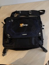 OGIO Design Hip Hop Messenger Laptop Bag Gray Sling Organizer W/ Logo picture