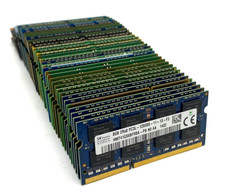 ~LOT OF 37~ MIXED BRAND + SPEED 8GB DDR3 SODIMM PC3 LAPTOP RAM 14900S/12800S picture