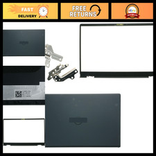 LCD Back Cover Replacement with Hinges & Bezel for Inspiron 15 3510 3511 3515 35 picture