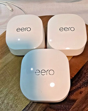 eero 6+ Mesh WiFi 6 System Lot 3 Nodes + Arris SURFboard Cable Modem Bundle AX picture