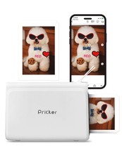 Pricker+ Photo Sticker Printer | 6PASS Multi Wireless Portable Printer for Ph... picture