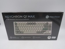 Keychron Q1 Max Shell White Gateron Red 75% Wireless RGB Hot Swap Knob picture