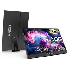 Kado Portable Monitor 15.6-Inch FHD 1920x1080 USB-C HDMI IPS Display Kickstand picture