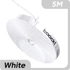 Toocki Hook and Loop Tape Straps Cable Organizer - Tearable - 16.40 ft (5m) picture