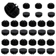 Moicstiy 30Pcs Wire Cube Plastic Connectors Grid Organizer Black picture