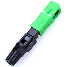 100pcs Ftth Embedded Quick Assembly Connector SC-APC Covered Wire Fiber Optic... picture