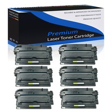 6PK CF214A 14A Toner For HP LaserJet Enterprise 700 M712dn M712n M712xh M725z picture