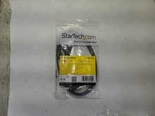 StarTech 1m Black Straight Through Serial Cable-DB9 M/F MXT1001MBK (G8E1) picture