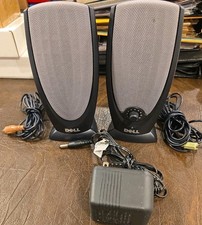 Dell A215 computer speakers with power adapter. Tested and working great picture