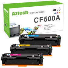 3x Color Toner Compatible With HP 202A CF501A M254dw dn LaserJet Pro M281cdw MFP picture