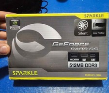 Sparkle NVIDIA GeForce 8400 GS 512MB DDR3 Silent Low Profile HDMI DVI CRT picture