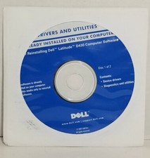 Dell Latitude D430 Computers Software Disk Media Drivers And Utilities Sealed picture