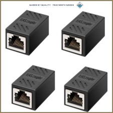 Network Cable Extender RJ45 Couplers - Compatible with Docking Station & Router picture