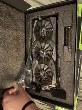 ASUS ROG Strix NVIDIA GeForce RTX Graphics Card Triple Fan Cooling Fan Heatsink picture