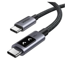 UGREEN Uno USB C Cable 100W with LED Display, Fast Charging, 6.6ft 6.6 FT Black picture
