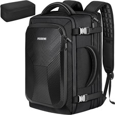 PEKREWS Travel Backpack Carry On Hard Shell 17.3