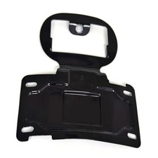 Metal Motorcycle License Plate Relocation Bracket License Tag Holder Black picture