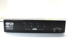 TRIPP-LITE KVM 4-Port USB Switch B006-VU4-R  w/Duplicate Power Adapter picture