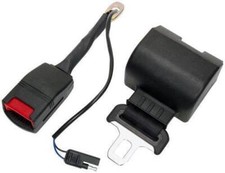 FORKLIFT GOLF CART RETRACTABLE SEAT BELT ORANGE BLACK WITH 5 Amp SENSOR SWITCH picture