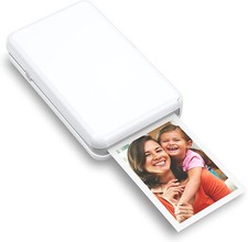 2x3” Portable Photo Printer, Bluetooth Connection, Wireless Rechargeable picture