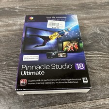Pinnacle Studio 18 Ultimate - 64 Bit, New Retail Box picture