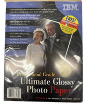 IBM Professional Grade Ultimate Glossy Photo Paper 8.5 x 11 50 Sheets 27P8560 picture