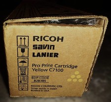 Genuine Ricoh 828385 Yellow Toner Cartridge Ricoh/Savin /Lanier Pro C7100/s/sx/x picture