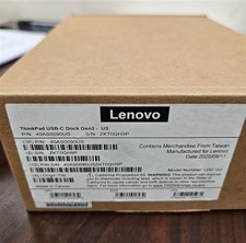 Lenovo ThinkPad Universal USB-C Dock Gen2 40AS0090US NEW Sealed picture