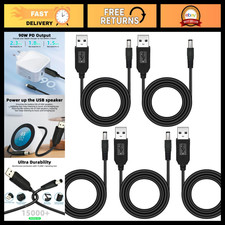 5PCS USB Power Supply Adapter Cable 5V to 9V, DC 5.5x2.1mm Step Up Converter, 0. picture