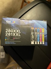 E-z Ink Black and Color  Ink Cartridge 280XXL 281XXL Sealed With Xtra XXL BLACK picture