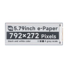 5.79inch e-Paper Module 792x272 E-ink Display HAT Black White SPI Interface picture