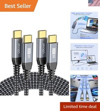 USB C Data Cable 20Gbps High-Speed Transfer, 3FT 2-Pack, USB 3.2 Gen 2x2 picture