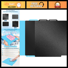 2-Pack 3D Printer Build Plate, Low-Temp Blue Platform, Dual-Sided PEI Sheet, Smo picture