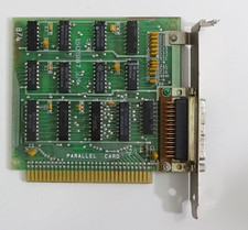 IBM 8-Bit ISA Parallel Adapter Card -Untested - #956-2 picture