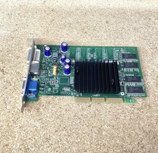 Vintage AGP Graphics Card NVIDIA GeForce FX 5200 GPU picture