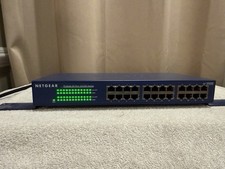 ❤️NETGEAR - JFS524 - ProSAFE 24-Port Gigabit Rackmount Switch 10/100/1000 Mbps picture