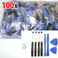 100x 9 pcs Universal Repair Tools Kit For Repairing Mobile Phone iPad picture