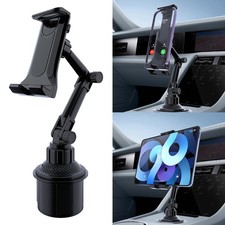 Universal Car Mount Car Cup Holder Phone Stand For 4.7-11