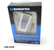 Manhattan USB to Hi-Resolution SVGA Converter Cable Adapter 179041, USB-SV04 picture