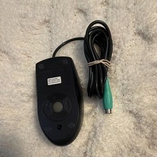 Dell PS/2 Wired Optical Mouse Scroll Wheel 3-Button 1000 DPI Black 0W1668 picture